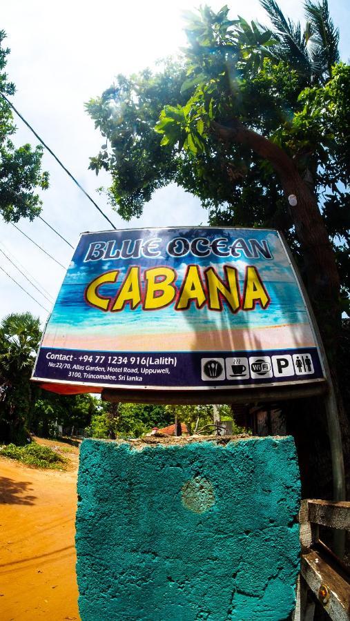 Blue Ocean Cabana Hotell Trincomalee Exteriör bild